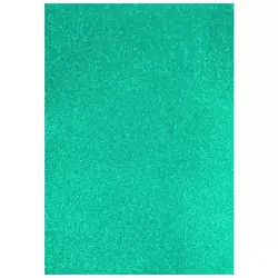 Fomi top line escarchado 1/8 turquesa