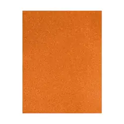 Fomi top line escarchado carta naranja