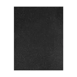 Fomi top line escarchado carta negro