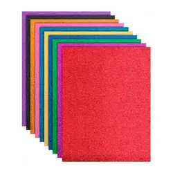 Fomi top line escarchado carta multicolor x 10
