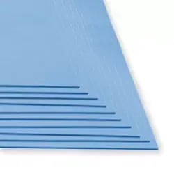 Fomi top line liso pliego azul cielo x 10
