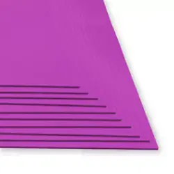 Fomi top line liso pliego fucsia 10 und