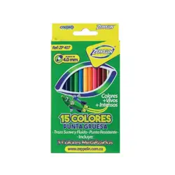 Colores zeppelin unipunta x 15