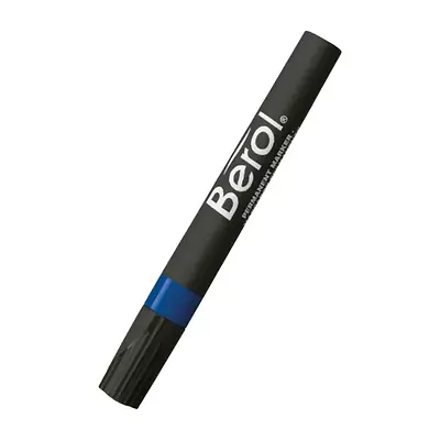 Marcador berol permanente azul