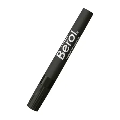 Marcador berol permanente negro