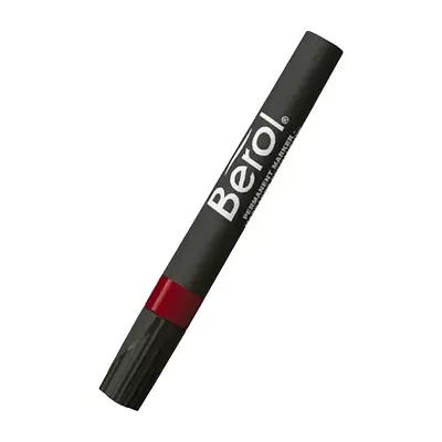 Marcador berol permanente rojo