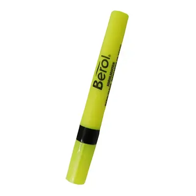 Resaltador berol amarillo