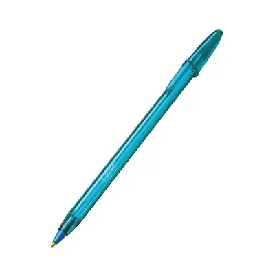 Bolígrafo bic shimmers turquesa