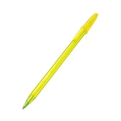 Bolígrafo bic shimmers verde limon