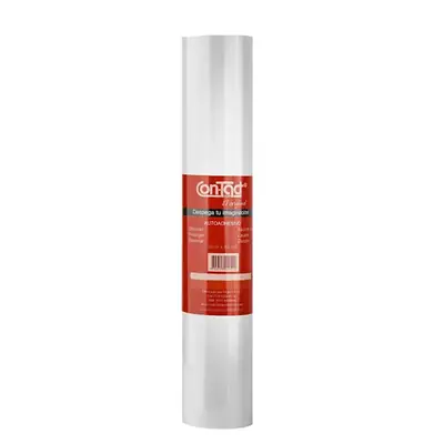 Rollo adhesivo contact 20mts blanco