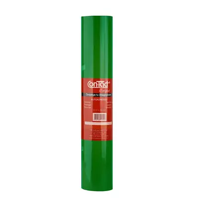 Rollo adhesivo contact 20mts verde