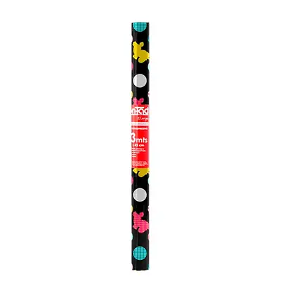 Rollo adhesivo contact infantil 3mts unicornio multicolor