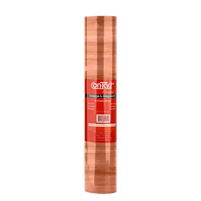 Rollo adhesivo contact madera 20mts nogal claro