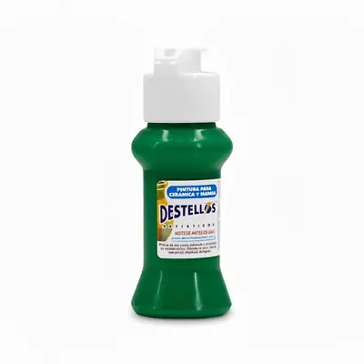 Pintura acrílica destellos 60cc verde pino