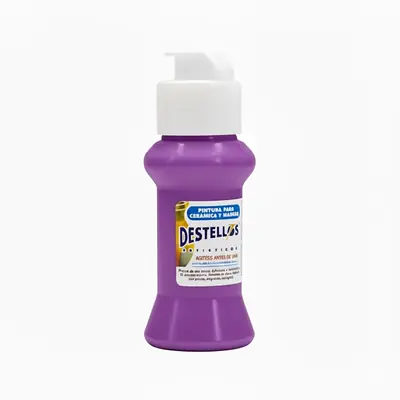 Pintura acrílica destellos 60cc violeta nocturna