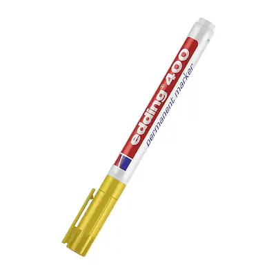 Marcador edding permanente 400 amarillo