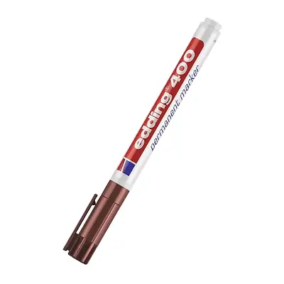 Marcador edding permanente 400 café