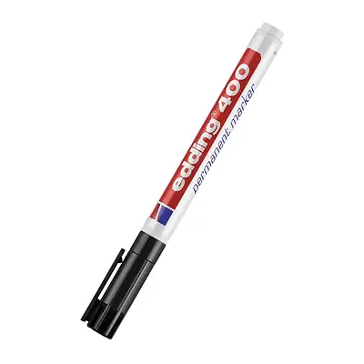 Marcador edding permanente 400 negro