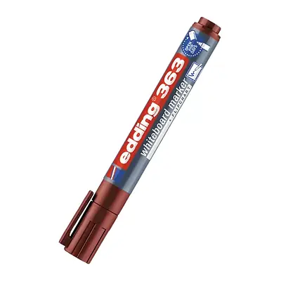 Marcador edding recargable borrable 363 café