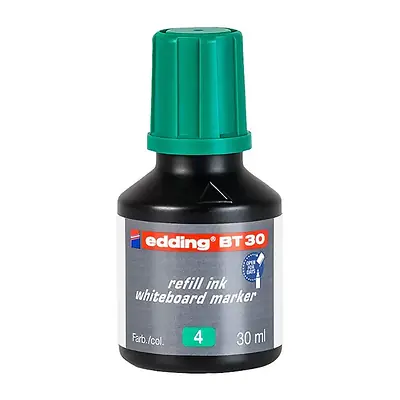 Tinta marcador edding borrable bt 30 verde