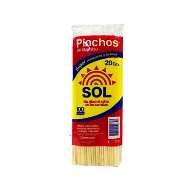 Palo pincho el sol 20cm x 100