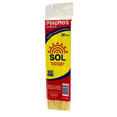 Palo pincho el sol 30cm x 100