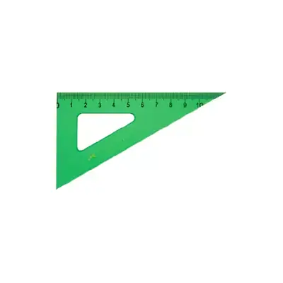 Escuadra faber castell 60º 12cm