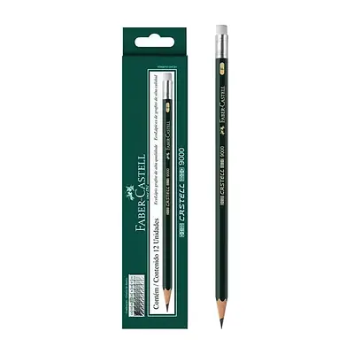 Lápiz dibujo faber castell f x 12