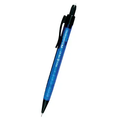 Portaminas faber castell poly 0.7 azul