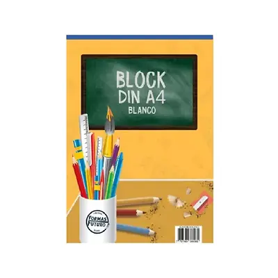 Block futuro sin formato din a4