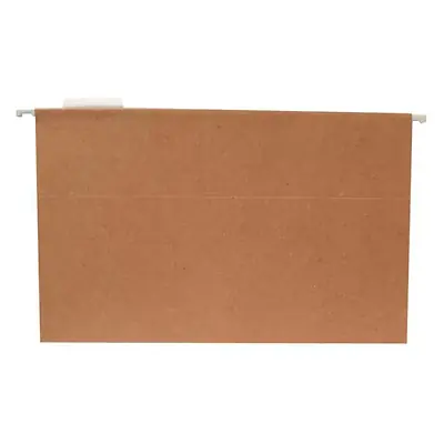 Carpeta colgante cartón café
