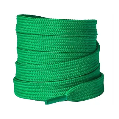 Cordón tenis plano 120cm verde
