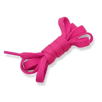 Cordón tenis plano 40cm fucsia