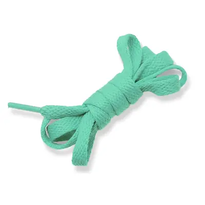 Cordón tenis plano 40cm verde menta