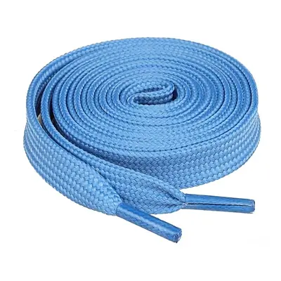 Cordón tenis plano 90cm azul cielo