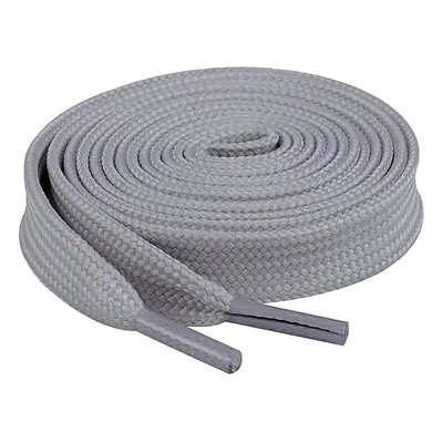 Cordón tenis plano 90cm gris claro