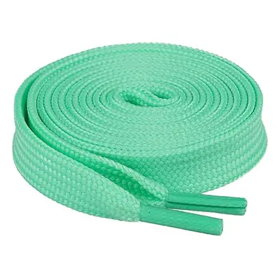 Cordón tenis plano 90cm verde menta