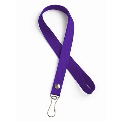 Cordón reata porta carnet morado