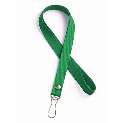 Cordón reata porta carnet verde