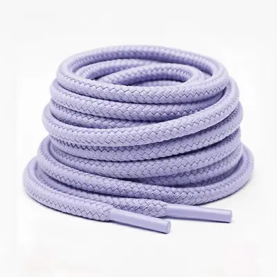Cordón tenis redondo 120cm lila