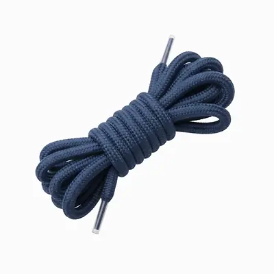 Cordón tenis redondo 40cm azul oscuro