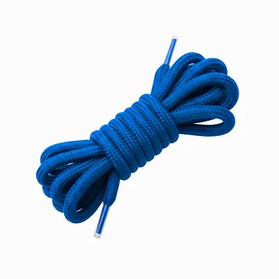 Cordón tenis redondo 40cm azul rey