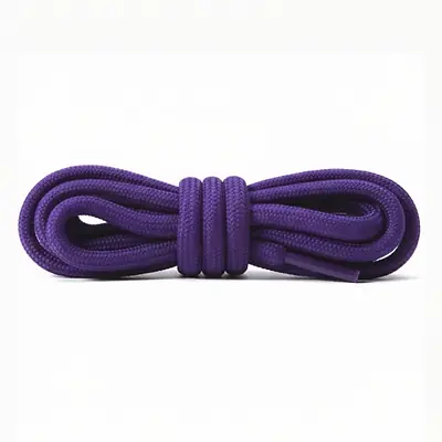 Cordón tenis redondo 60cm morado
