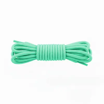 Cordón tenis redondo 90cm verde menta
