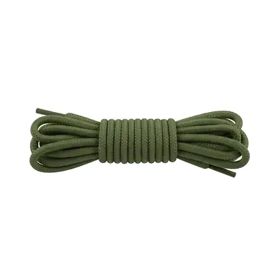 Cordón tenis redondo 90cm verde militar