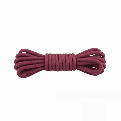 Cordón tenis redondo 90cm vinotinto