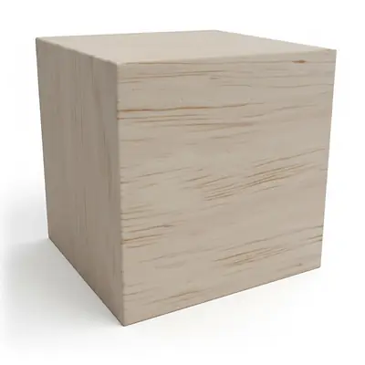 Cubo de balso 100mm