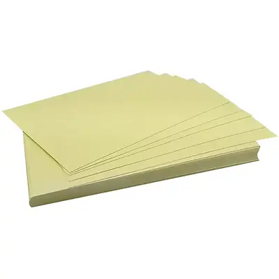 Ficha bibliográfica amarilla x 50