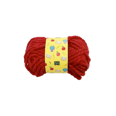 Lana escolar pequeña roja