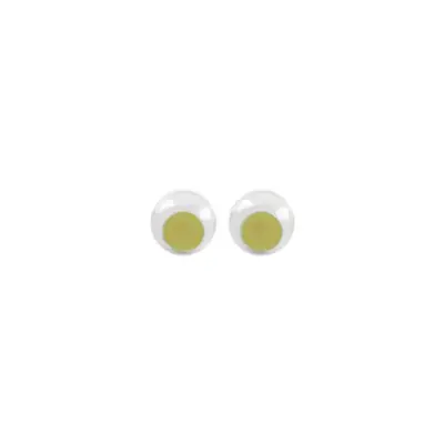 Ojos movibles 15mm amarillo